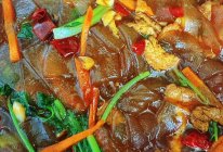 肉丝拉皮的做法