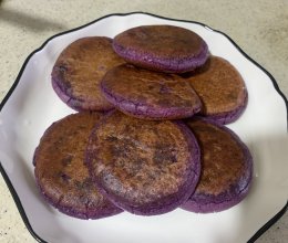 紫薯饼的做法