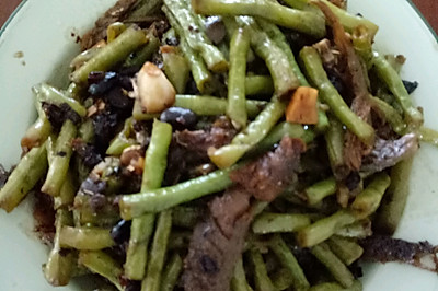 豆豉鱼豆角