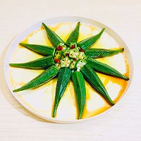 凉拌秋葵-鲜爽拌起来的做法图解8