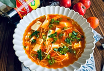鲜美的番茄豆腐汤的做法