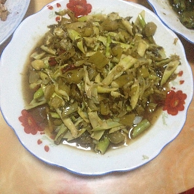 竹笋酸菜