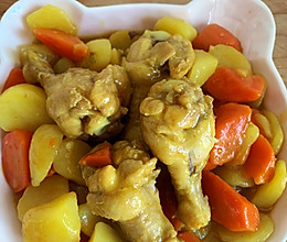 咖喱咖喱--鸡腿，土豆，胡萝卜的做法