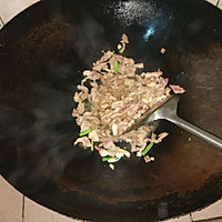 香干炒肉的做法图解2