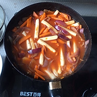 炒年糕的做法图解7