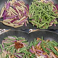 豇豆烧茄子的做法图解2