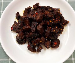舒氏菜谱：辣味牛肉丁的做法