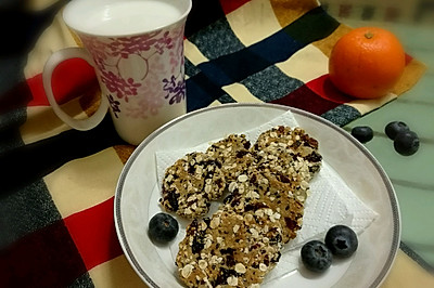 蔓越莓麦片低糖饼干