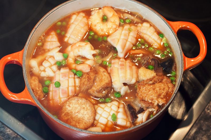 曼步厨房 - 八珍豆腐煲