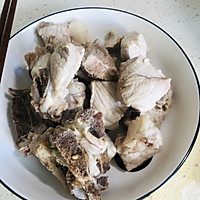 高压锅萝卜烧肉的做法图解1