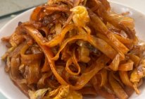 10分钟出锅的素炒饼，真香的做法