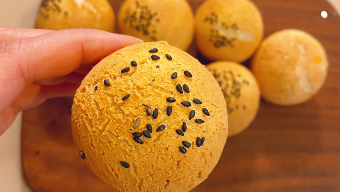 空气炸锅版麻薯球