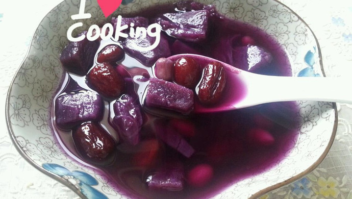 紫薯瘦身甜汤