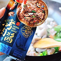#烤究美味 灵魂就酱#酱爆鱿鱼卷的做法图解9