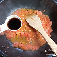 西红柿蒜香青口的做法图解3
