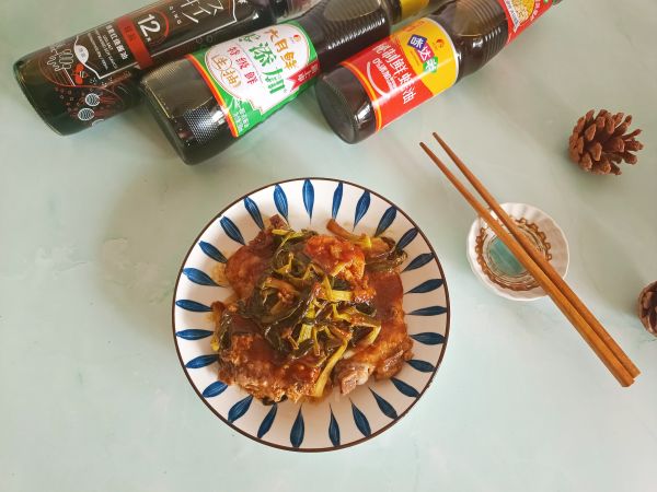 经典上海菜葱烤大排