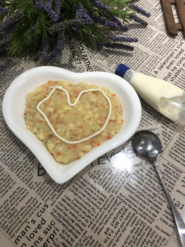 香甜的土豆水果沙拉的做法