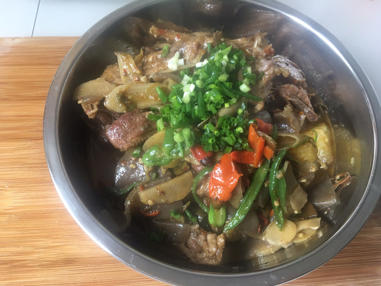 魔芋烧鸭的做法