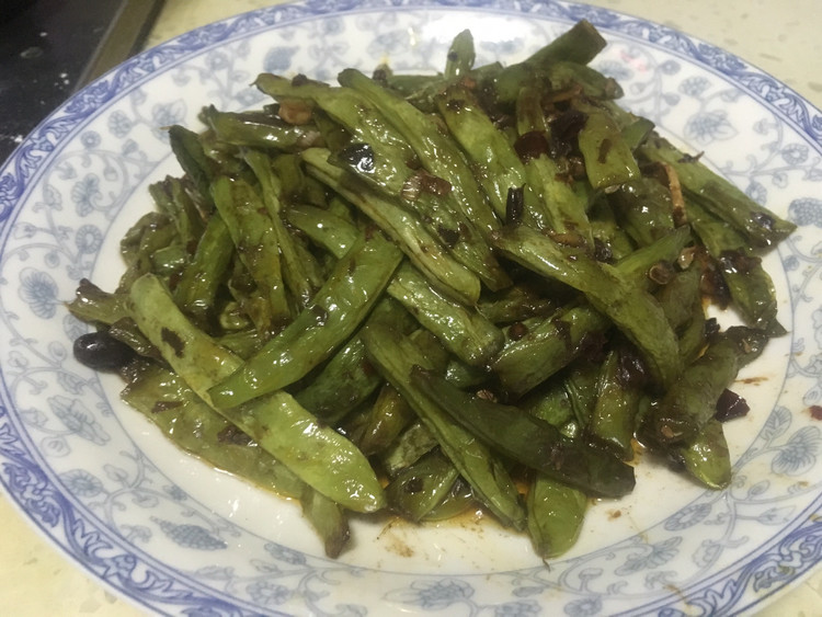 干煸四季豆的做法