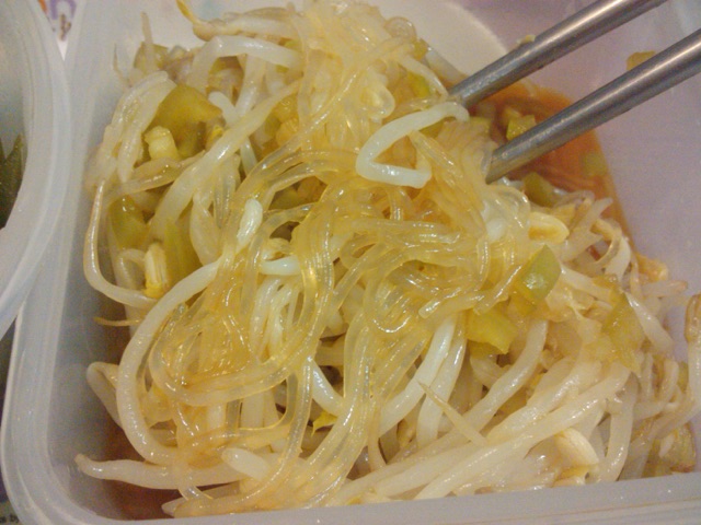 凉拌豆芽粉丝