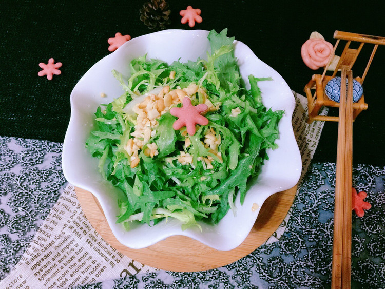 凉拌苦菊的做法