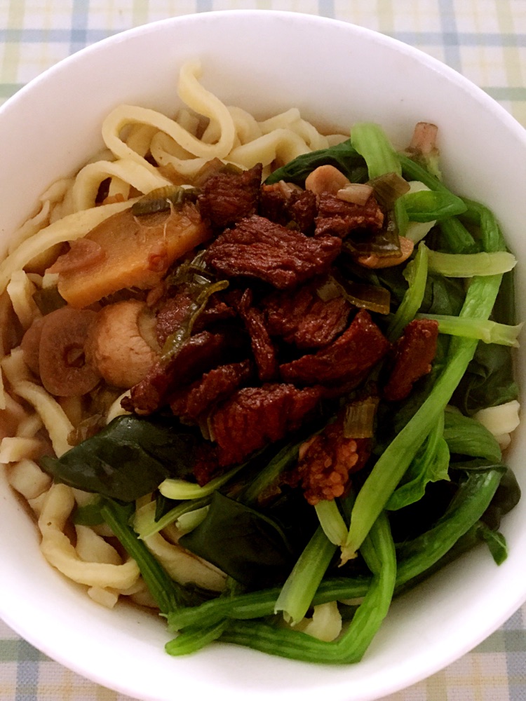 上汤羊肉手擀面