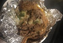 生菜烤肉的做法
