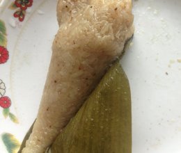 椒盐腊肉粽子（附粽子包法）的做法