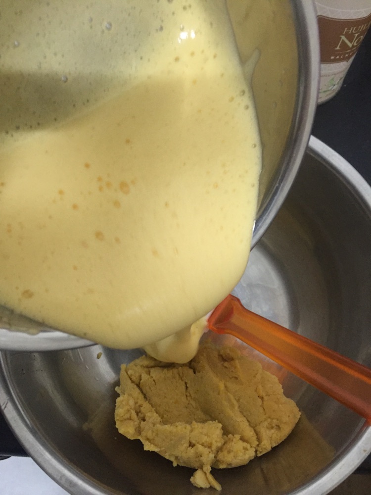 南瓜鸡蛋米糕（宝宝辅食）的做法图解4