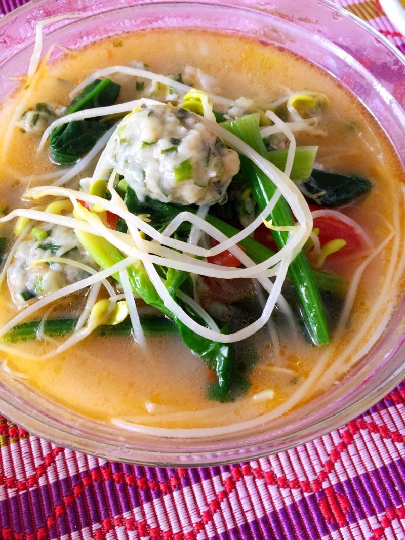 暖冬多蔬韭菜圆子