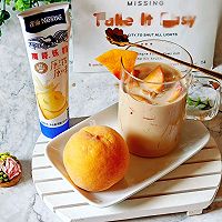 #在夏日饮饮作乐#香醇黄桃奶咖的做法图解9