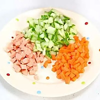 【微体兔菜谱】五色饭团丨五种颜色 五份营养的做法图解2