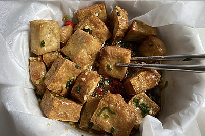 豆腐新吃法！免油炸脆皮豆腐！一口酥脆