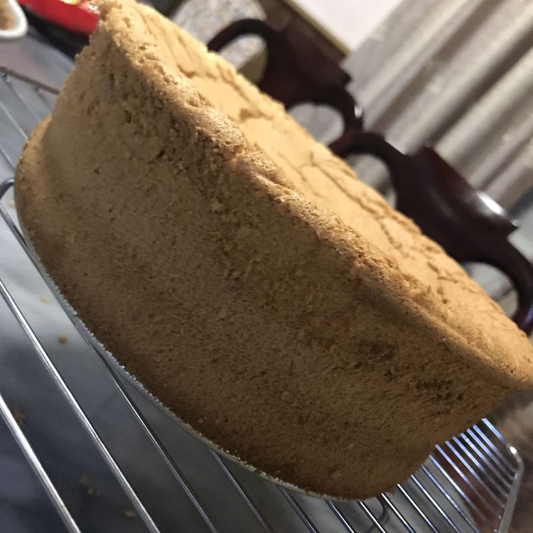 8寸戚风蛋糕的做法
