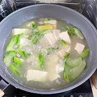广东靓汤——超鲜的豆腐丝瓜白贝汤的做法图解6
