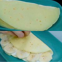 健身也可以放心吃的下午茶——香蕉可丽饼的做法图解6
