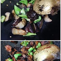 味噌炒茄子青椒的做法图解5