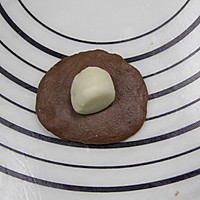 拉丝的巧克力麻薯饼干的做法图解12