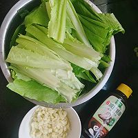 #轻食季怎么吃#不加一粒盐的蚝油油麦菜的做法图解2