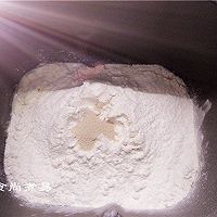 奶香豆沙餐包#东菱云魔法云面包机#的做法图解2