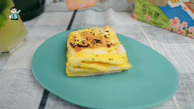 超简单改良版韩式厚蛋烧三明治