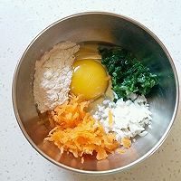 #柏翠辅食节-营养佐餐# 角瓜圈银鱼蛋饼的做法图解10
