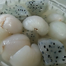 火龙果荔枝糖水