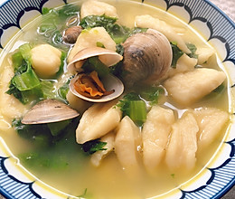 蛤蜊疙瘩汤的做法
