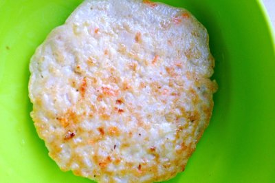 香煎鸡肉藕饼