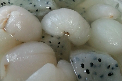 火龙果荔枝糖水