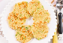 蔬菜鸡蛋米饼的做法