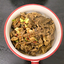 鹿茸菇炒肉