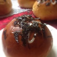 有内涵的海苔肉松包的做法图解3