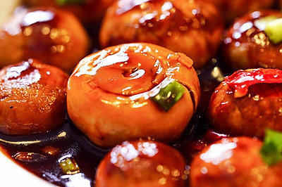 红烧口蘑丨下饭神菜